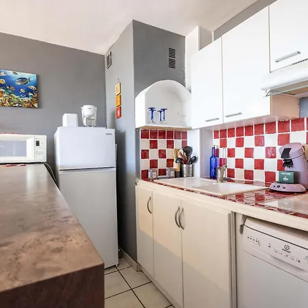 Agreable Studio-cabine Vue 4 Personnes A 20 M De La * Valras-Plage